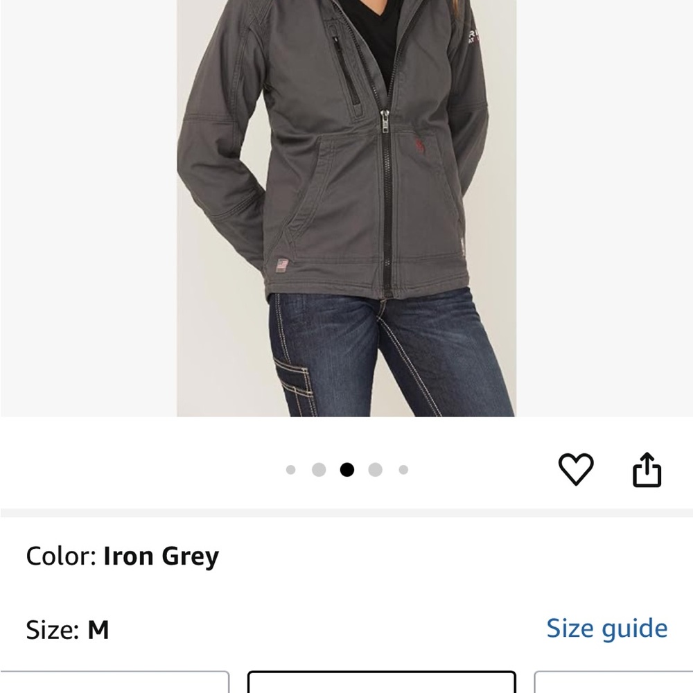 Ariat fire resistant jacket like new